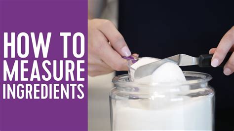 Why is it Important to Measure Out Ingredients Accurately?